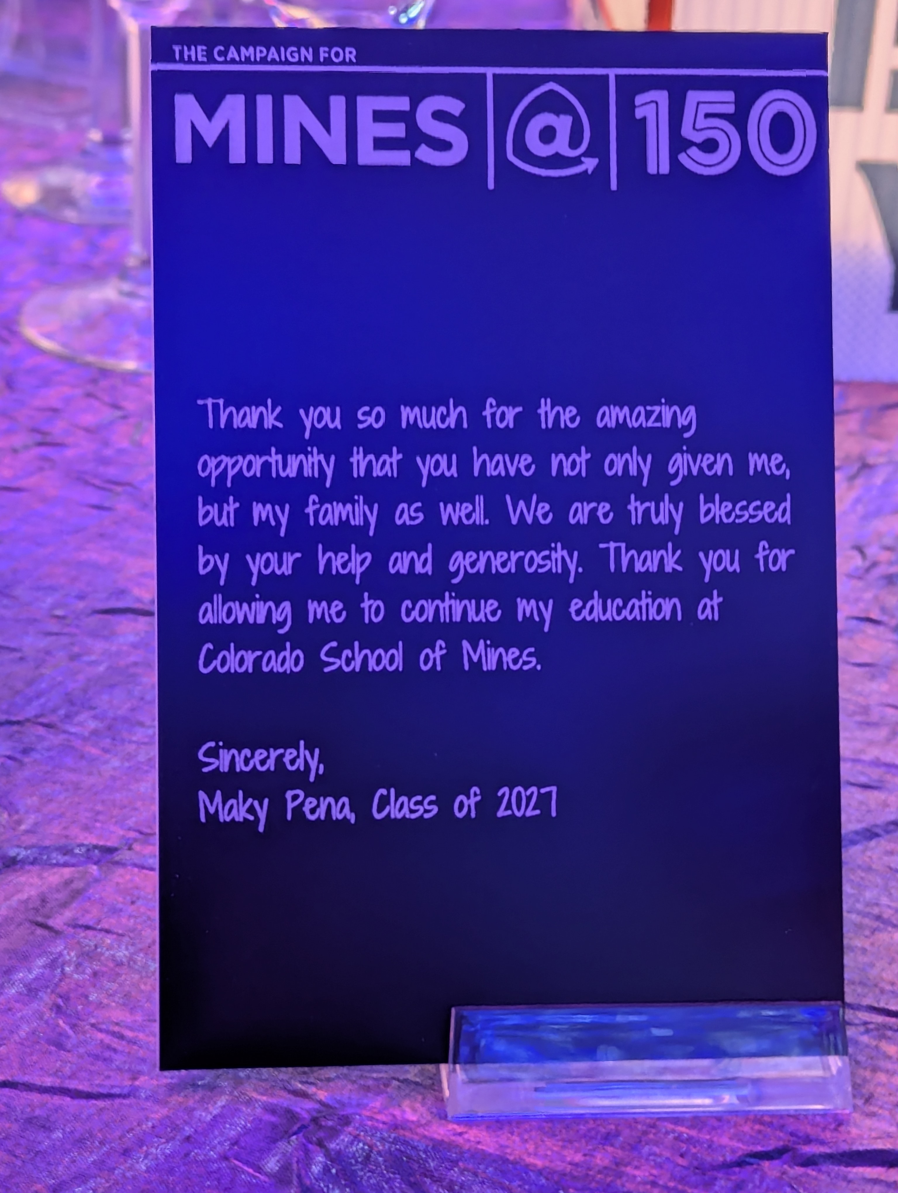 Colorado School of Mines, Golden Colorado